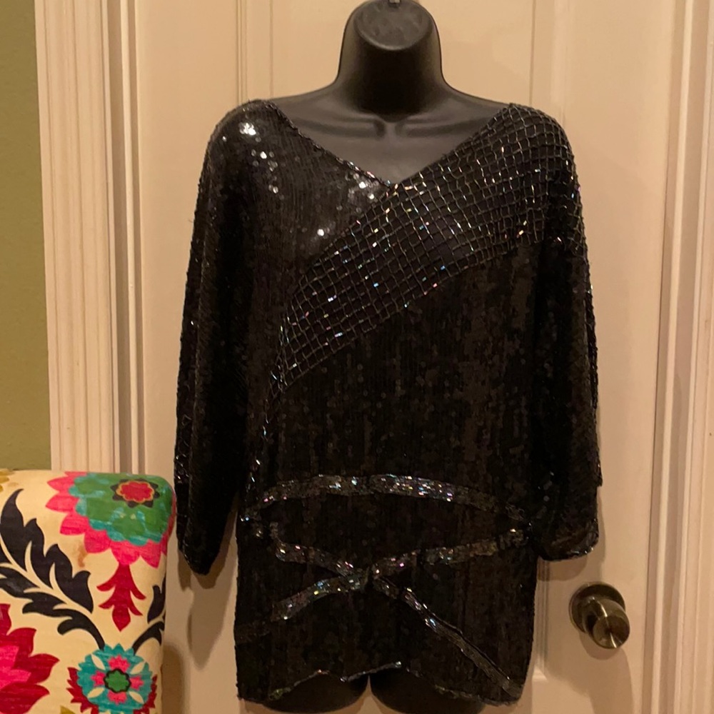 St. Martin vintage blouse